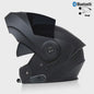Modulaire Motorhelm Unisex met Dubbel Vizier & Bluetooth - DOT Gecertificeerd
