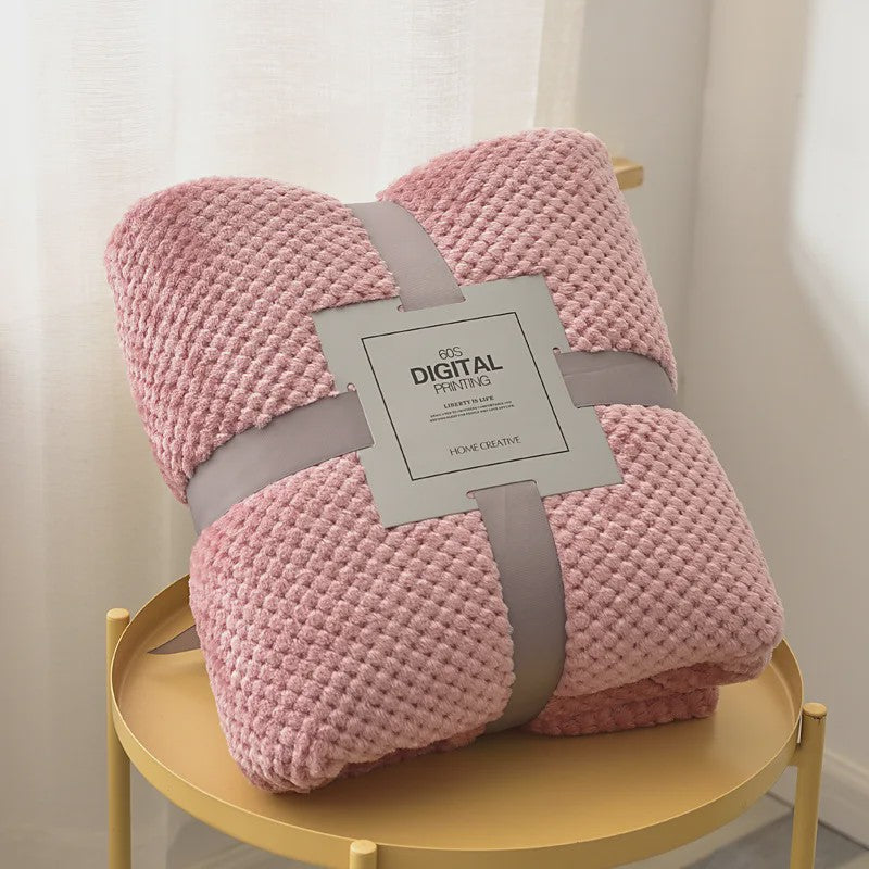 Zachte Fleece Baby Deken - Warm & Comfortabel voor Pasgeborenen, Kinderwagen & Kinderkamer