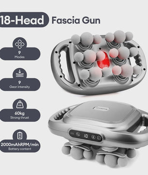 42-Kops Fascia Gun: Diepe Vibratiemassage voor Spierontspanning en Herstel