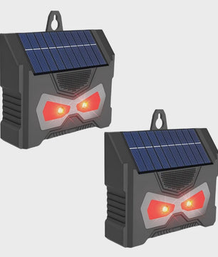 Solar Dier Afweerder met Ultrasone Geluid & LED Licht - Verjaagt Ongedierte uit Tuin & Huis