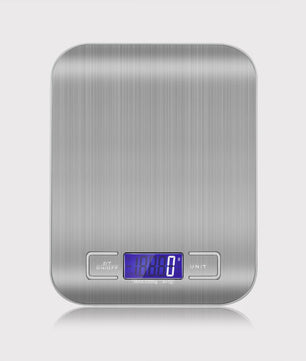 RVS Keukenweegschaal 5kg/1g - Precisie Digitale Voedselweegschaal met LCD Display