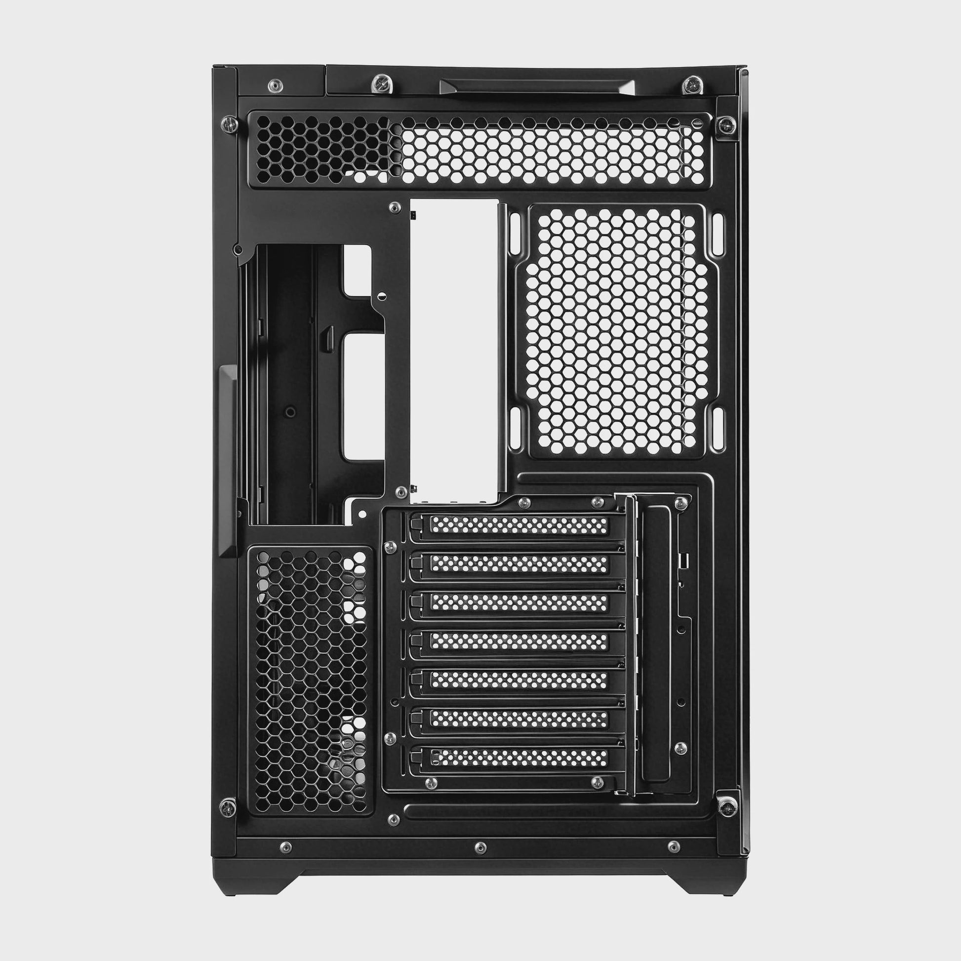 ATX Mid Tower PC Gaming Case met Glazen Panel en Hoge Airflow