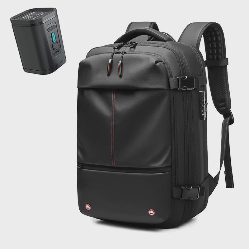 Ruime 17 Inch Laptop Backpack met Vacuümcompressie & Uitbreidbaar Ontwerp - Zaken, School & Outdoor