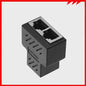RJ45 Netwerk Splitter Adapter - 1 Male naar 2/3 Female Ethernet Poorten
