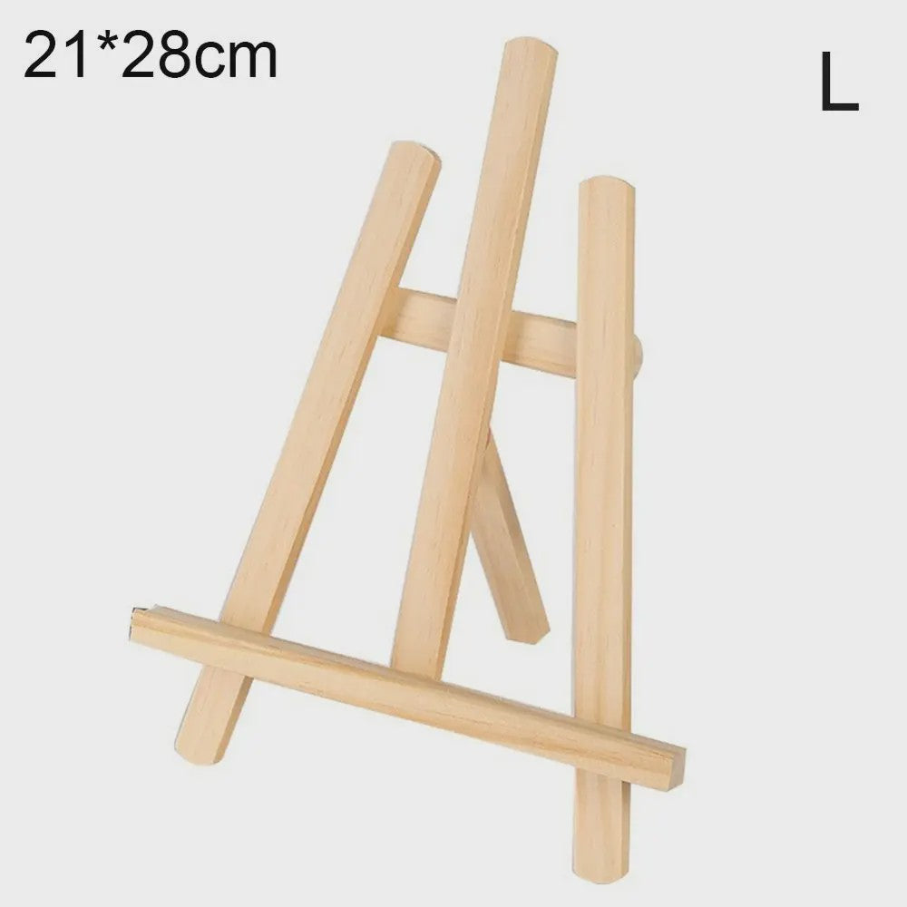 Houten Ezel Displayhouder - Verstelbaar voor Kaarten, Tekeningen en Decoratie
