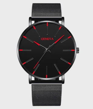 Luxe Herenhorloge met Slim Mesh Band - Stijlvol en Waterdicht