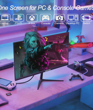Hgfrtee 27" QHD 240Hz Gaming Monitor | 1ms Reactietijd, HDR10 & Adaptive Sync