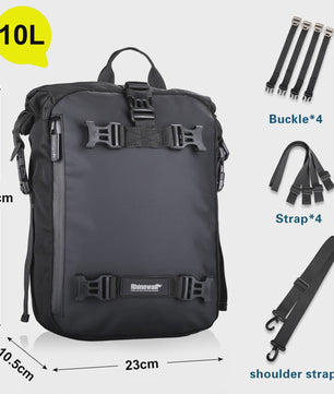 Rhinowalk Motor Bagage Tas 10/20/30L - Waterdicht, Multifunctioneel & Universeel
