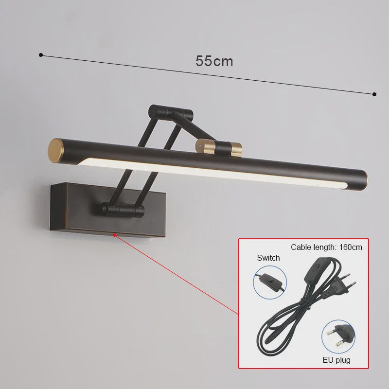 Moderne LED Spiegel Lamp - Wandlamp Badkamer/Slaapkamer - 43cm/58cm