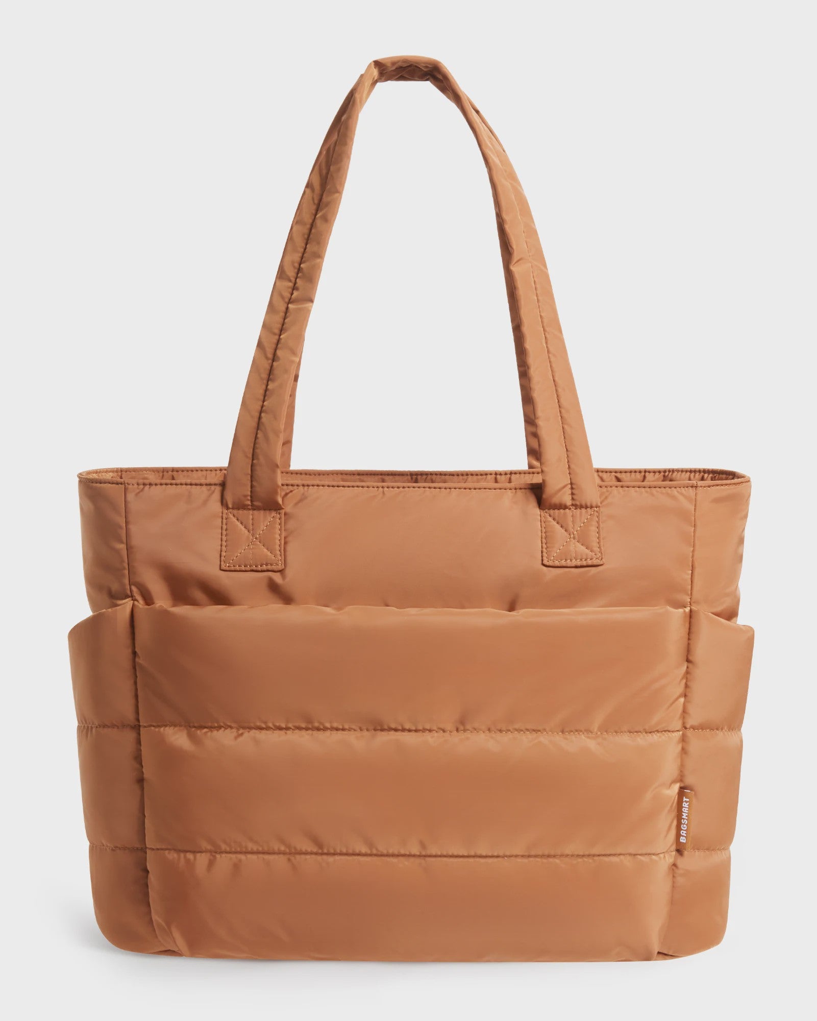 BAGSMART Grote Puffer Tote Bag - Stijlvolle en Ruime Handtas voor Werk, Studie en Shoppen