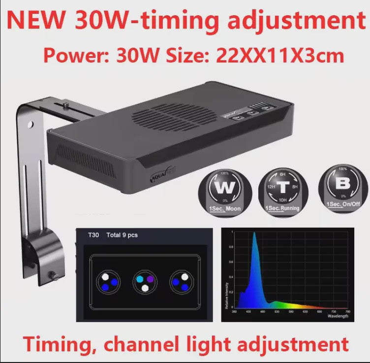 Spectra Nano 029 Aquariumverlichting 30W - Zoutwater, Koraalrif & Vistank met Touch Control