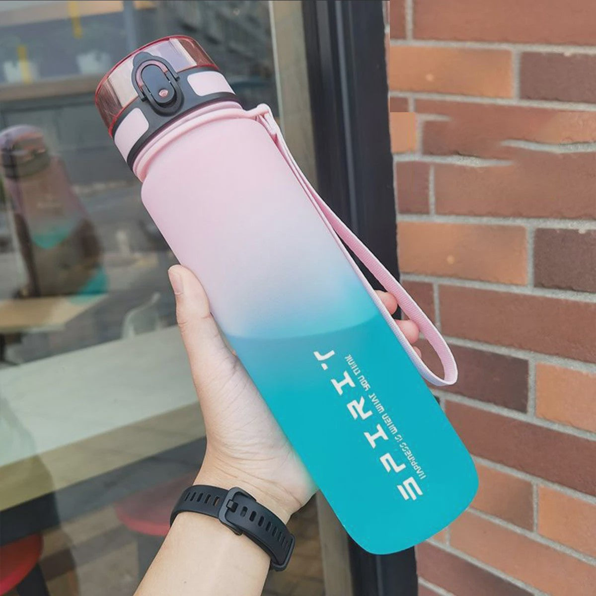 Gradient Waterfles - 1000ml, 750ml, 600ml - Ideaal voor Sport, Outdoor & Cadeau