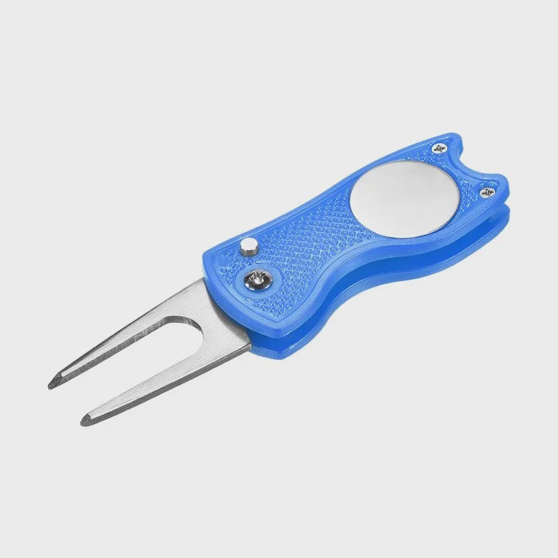 Opvouwbare Golf Divot Reparatie Tool met Magnetische Bal Marker
