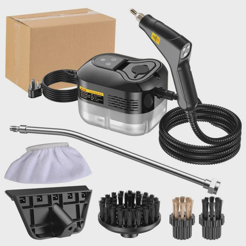 Krachtige 2500W Hogedruk Stoomreiniger - Multifunctioneel & Hittebestendig voor Huis & Auto
