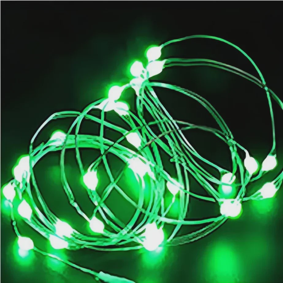 Set van 10x LED Koperdraad Lichtjes - 1m tot 5m - Sfeerverlichting voor Feest, Bruiloft, Kerst & Decoratie
