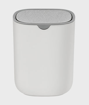 Songmics Tafel Prullenbak met Deksel - RVS Swing Lid, 1.5 Liter Capaciteit