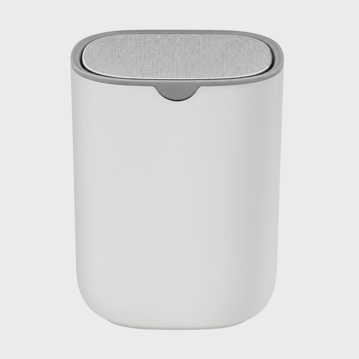 Songmics Tafel Prullenbak met Deksel - RVS Swing Lid, 1.5 Liter Capaciteit