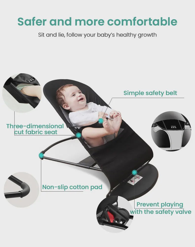 Bouncy Baby Kinderstoel - Multifunctioneel, Veilig en Comfortabel