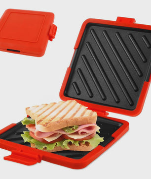 Compacte Magnetron Sandwichmaker voor Ontbijt en Lunch