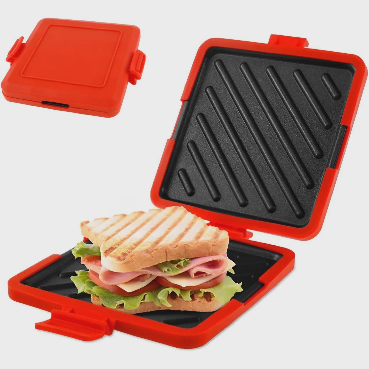 Compacte Magnetron Sandwichmaker voor Ontbijt en Lunch