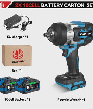 ONEVAN Accu Slagmoersleutel 2800 Nm Borstelloos - 5 Snelheden - Makita 18V Compatibel