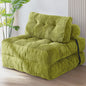 Opvouwbaar Slaapbank Stoel - Comfortabele Lounge Sofa Bed met Kussen