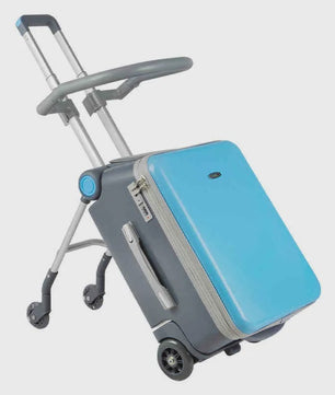 Multifunctionele Kinder Reiskoffer: Zitten, Rijden & Waterdicht
