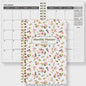 Bloemen A5 Planner 2026-2027: Week & Maand Overzicht, Spiraalbinding, Notities & Agenda