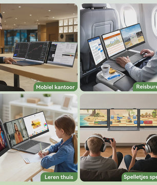 Blackview DCM8 Pro Triple Laptop Screen Extender - 15.3" FHD IPS Uitbreiding