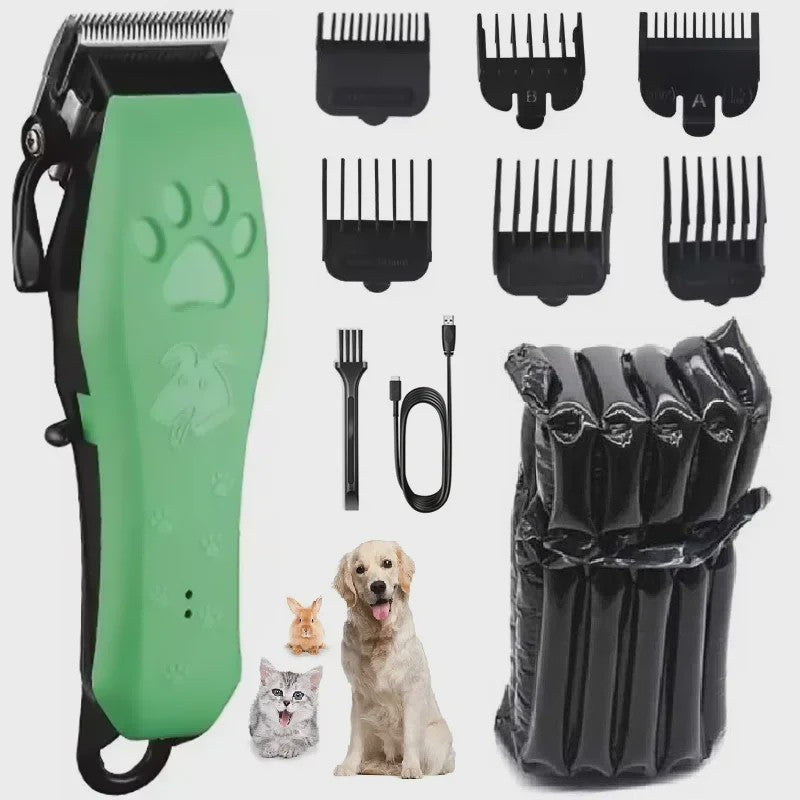 Kemei KM-CW10 Oplaadbare Hondentrimmer & Katten Scheerapparaat - Professioneel & Stil