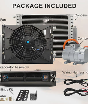 12V Elektrische Airco voor Voertuigen: Koelen & Verwarmen voor Vrachtwagen, Camper, Tractor