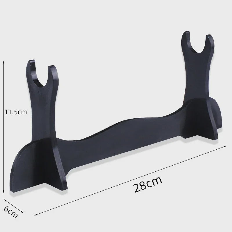 Houten Katana Standaard & Zwaardrek - Vloerdisplay voor Japanse Zwaarden en Sabels