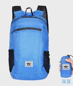 Opvouwbare Rugzak 20L - Ultralicht & Waterafstotend voor Wandelen, Fietsen en Reizen