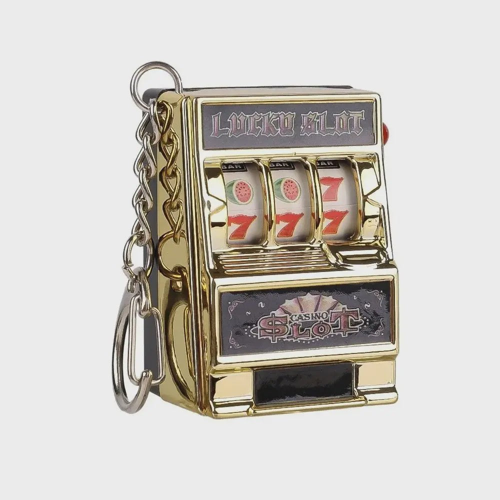Mini Gokautomaat Sleutelhanger - Speelgoed Jackpot Gadget