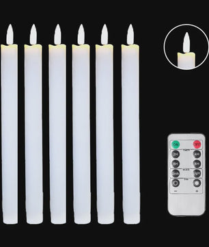 Set LED Kaarsen 12-120 Stuks - Flakkerend Vlam Effect, Afstandsbediening, Batterij, Decoratie
