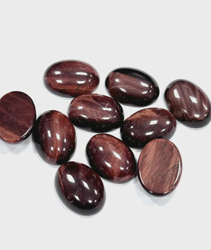 10x Kristal Cabochons Ovaal 13x18mm - Natuurlijke Helende Stenen voor Sieraden Maken