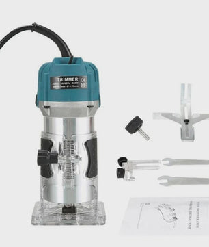 Krachtige Houtfreesmachine 30000 RPM - Elektrische Router voor Houtbewerking en Snijwerk