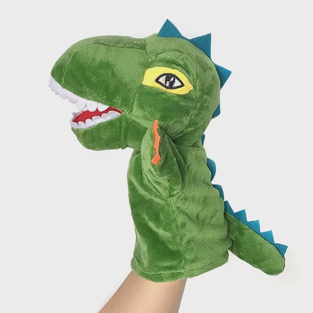 Zachte Pluche Handpoppen - Educatief Speelgoed voor Baby's en Kinderen (Diverse Dieren)