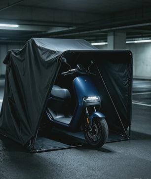 Compacte Motor Garage Tent - 270x105x155cm - Vrijstaande Stalen Frame, Stof- en UV-Bestendig