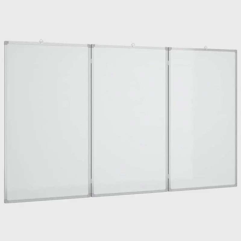 Opvouwbaar Magnetisch Whiteboard 180x100cm - Dubbelzijdig, Aluminium Frame, Makkelijk Schoon te Maken