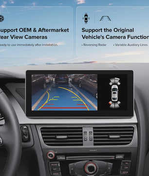 AINAVI Multimedia Systeem voor Audi A4/A5/S4/S5/RS4/RS5 (2008-2016) met Carplay & Android Auto