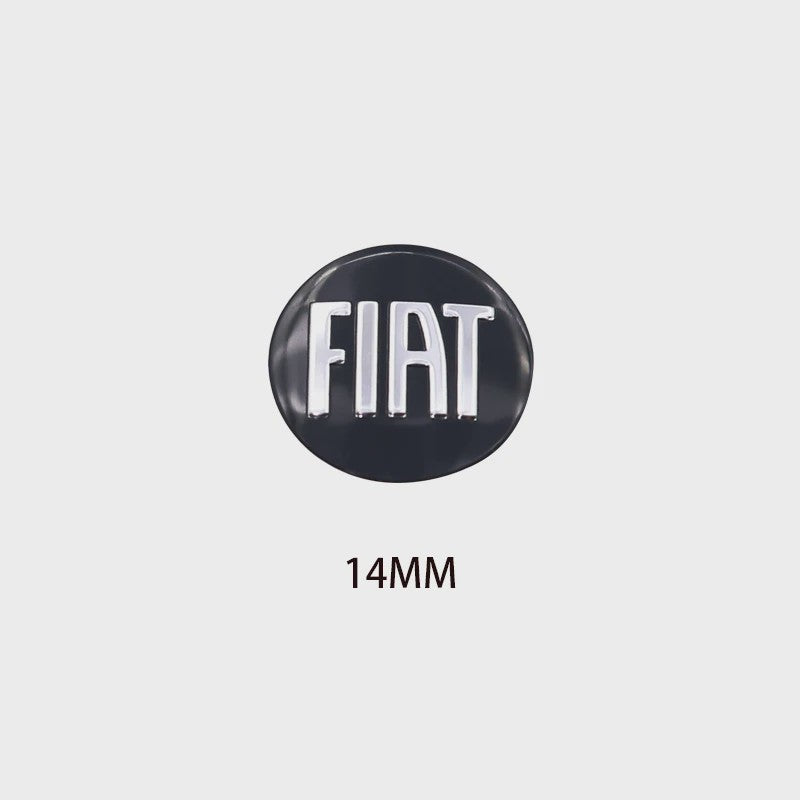 Fiat & Abarth Auto Sleutel Stickers - Emblemen voor Fiat 500, Punto, Panda en meer