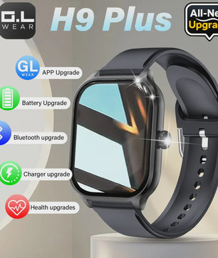 H9 Pro Max Smartwatch: Bellen, Gezondheid & Fitness Tracker met Kleurenscherm