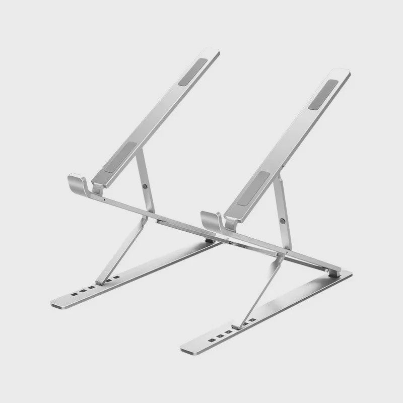 Verstelbare Aluminium Laptopstandaard - Opvouwbaar & Koelend