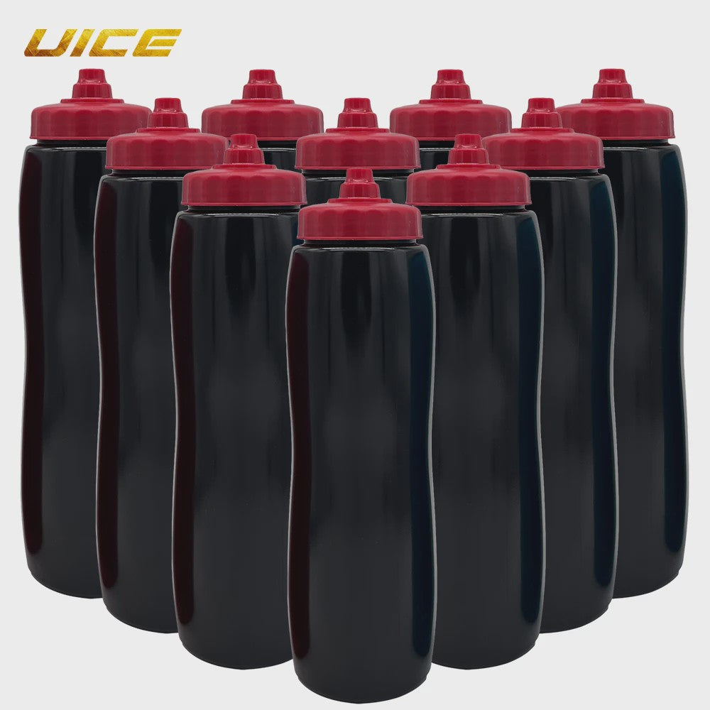 Set van 10x IJshockey Waterflessen 1000ml - BPA-vrij voor Teamsporten