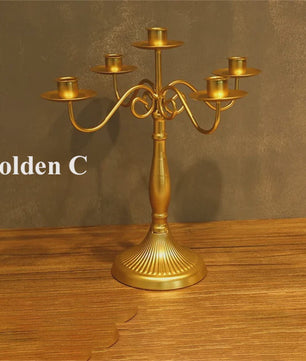 Stijlvolle Kandelaar voor Tafeldecoratie - Europees Design