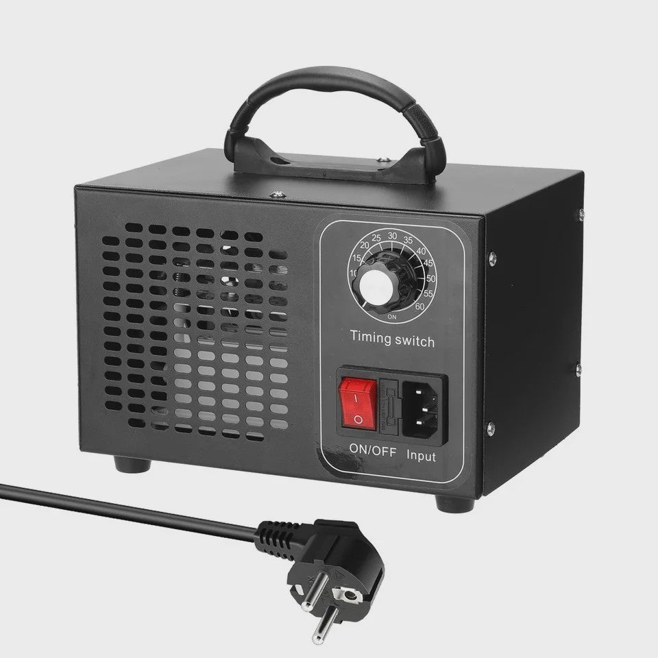 Professionele Ozon Generator 60g/h - Krachtige Luchtzuiveraar, Sterilisator & Geurverwijderaar met Timer (220V)