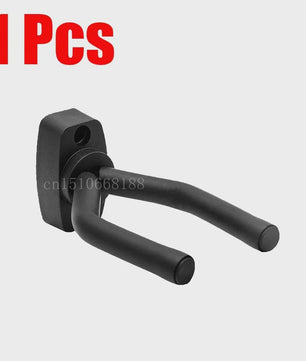 Gitaar Muurbeugel Hanger Set (1-10 Stuks) - Zwart - Universeel voor Gitaar, Bas, Ukulele