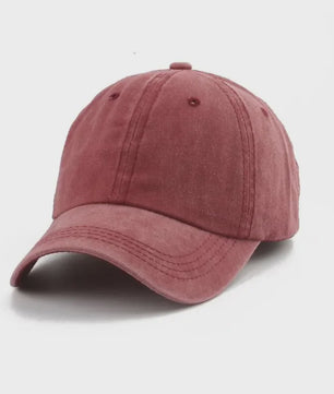 Vintage Washed Denim Baseball Cap - Unisex Snapback Hoed