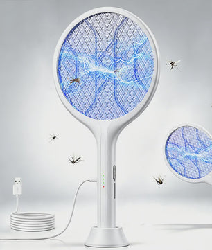 Elektrische Vliegenmepper met UV Licht & Oplaadbare Batterij